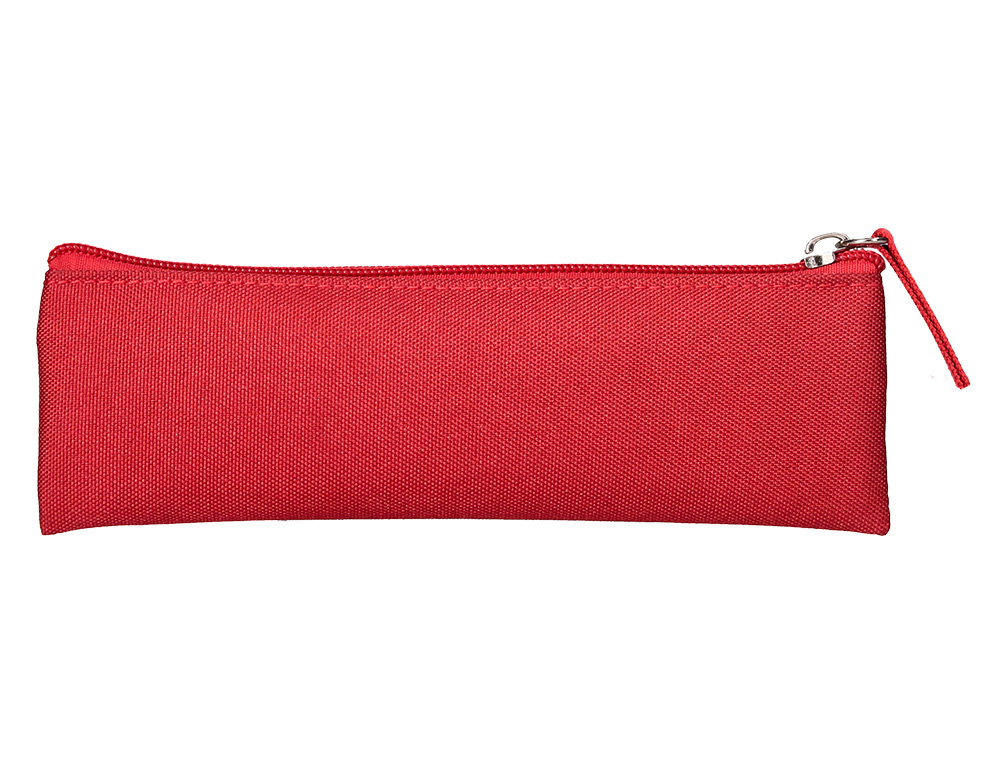 ESTUCHE PORTATODO LIDERPAPEL PLANO ESTRECHO UNA CREMALLERA 200X60 MM EXPOSITOR DE 18 UNIDADES COLORES SURTIDOS
