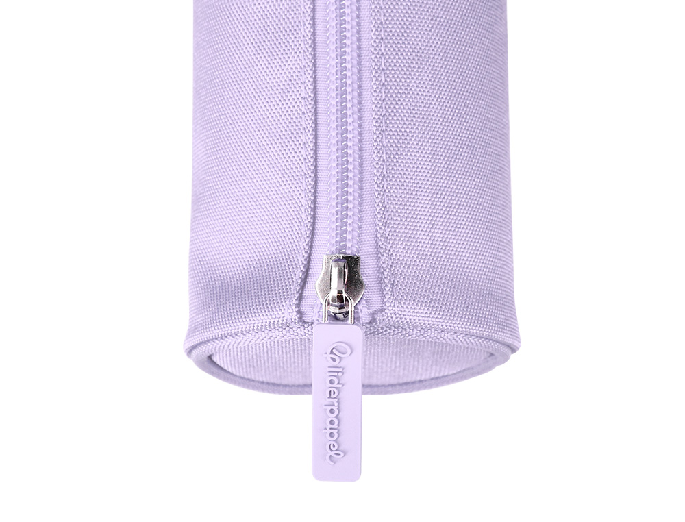 ESTUCHE PORTATODO LIDERPAPEL CLASSIC CILINDRICO ANCHO 210X70MM LILA