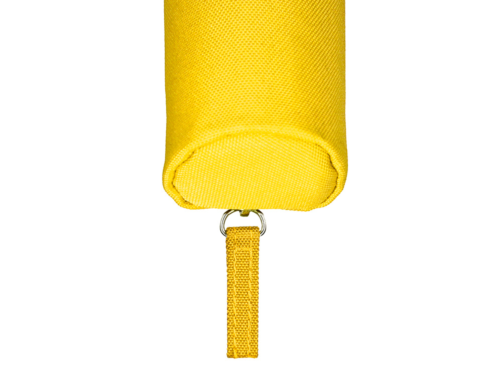 ESTUCHE PORTATODO LIDERPAPEL SLIM CILINDRICO 220X45MM AMARILLO
