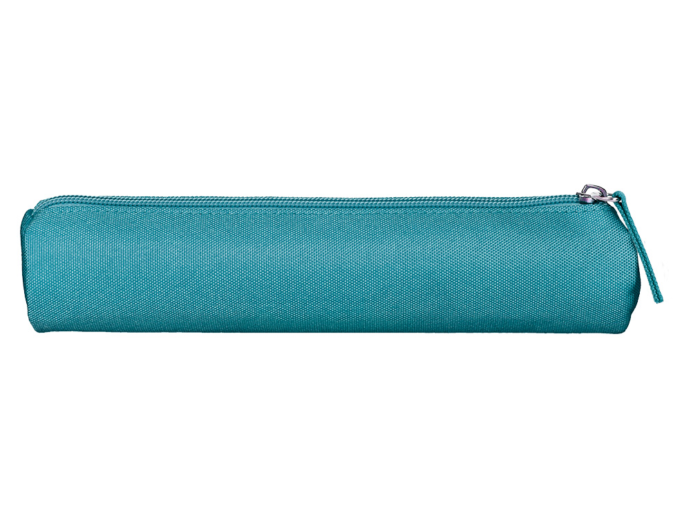 ESTUCHE PORTATODO LIDERPAPEL SLIM CILINDRICO 220X45MM AZULTURQUESA
