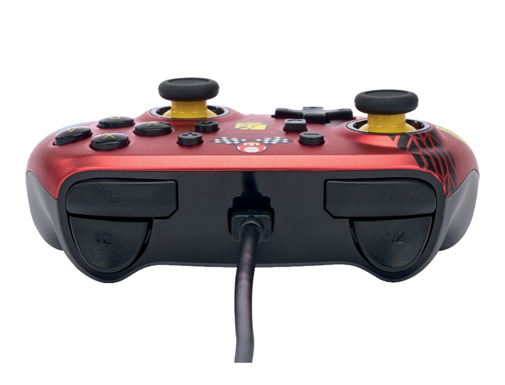 MANDO POWER A CON CABLE NANO PARA NINTENDO SWITCH MARIO KART RACER RED