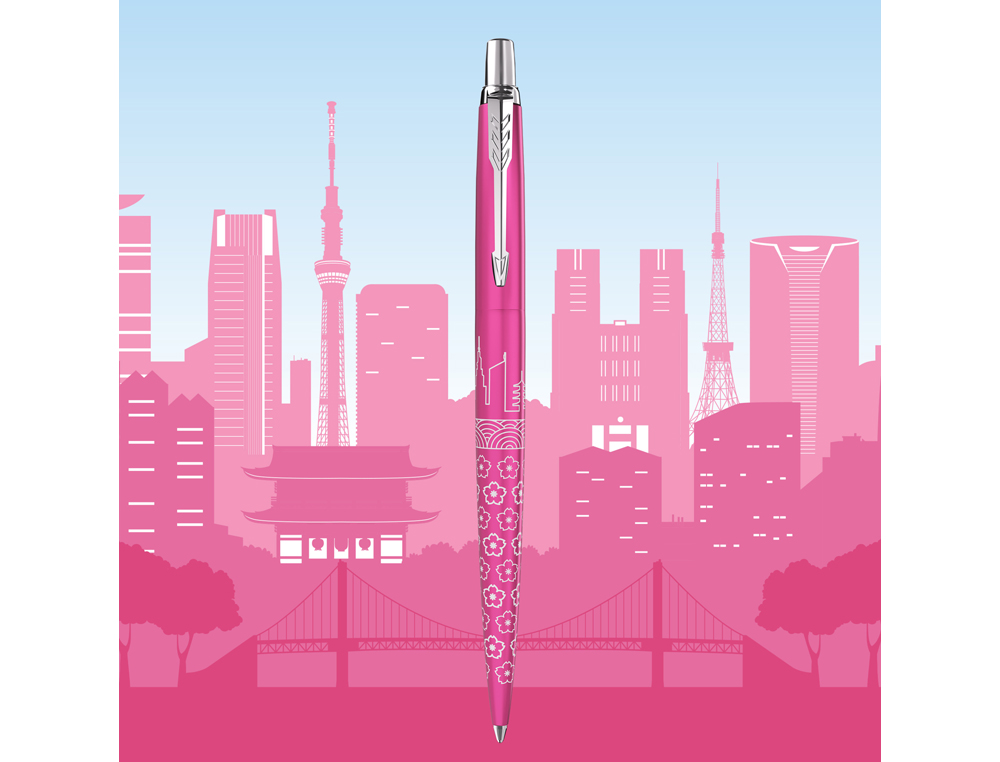 BOLIGRAFO PARKER JOTTER AROUND THE WORLD TOKYO ROSA