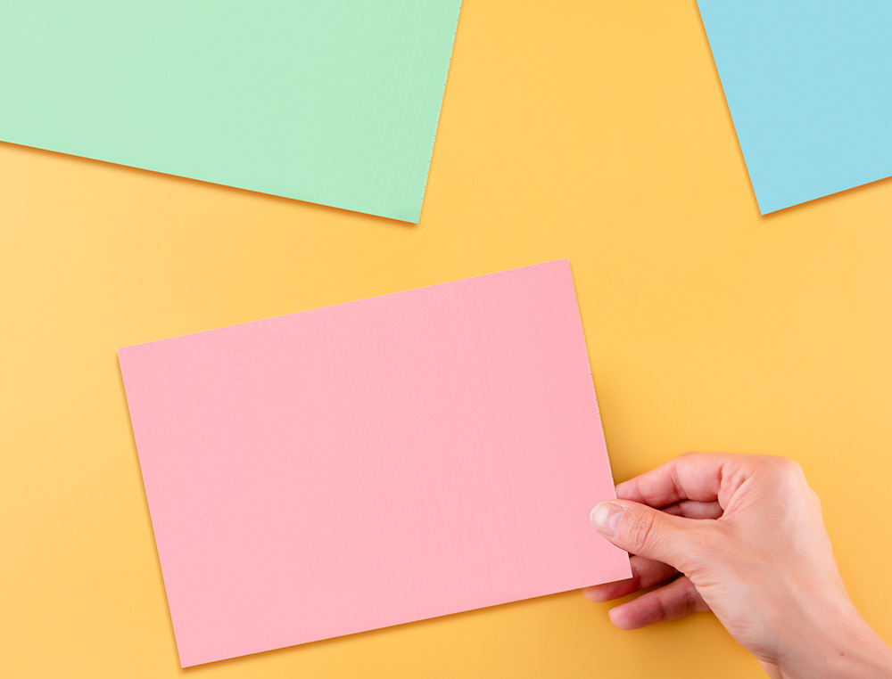 TARJETA LIDERPAPEL PARA ESTUDIAR LISA CARTULINA DE COLORES 170 GR/M2 125X200MM PAQUETE DE 200 UNIDADES