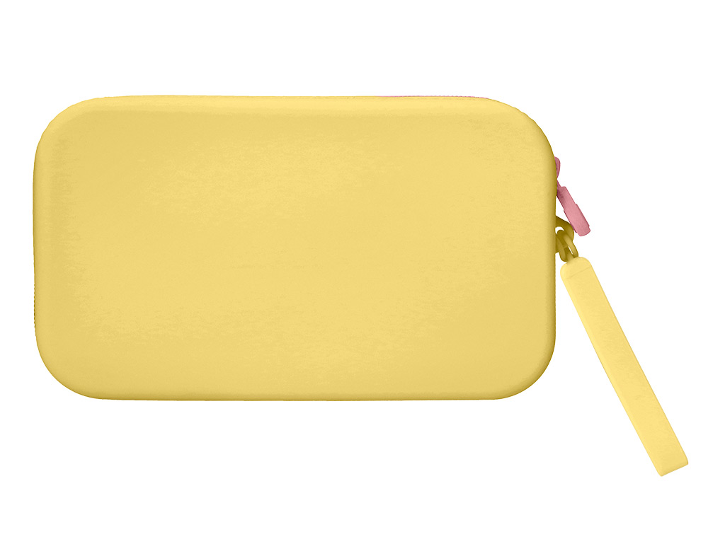 ESTUCHE PORTATODO ANTARTIK TROPICAL DIVE SILICONA SOFT RECTANGULAR 190X120X25 MM COLOR AMARILLO