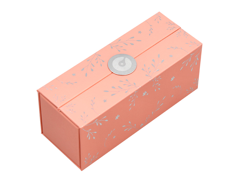 ROLLER BELIUS BELLA ALUMINIO COLOR ROSA DISEO PLATEADO RELIEVE TINTA COLOR NEGRO CAJA DE DISEO