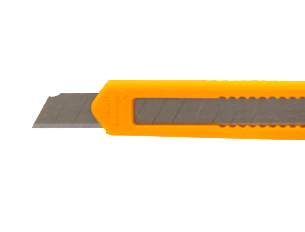 CUTER Q-CONNECT PLASTICO ESTRECHO CUCHILLA 9 MM XD-05