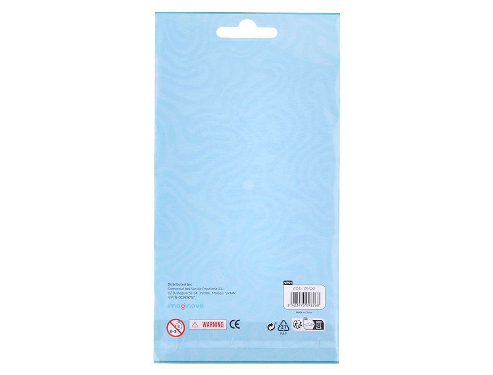 PEGATINAS IMAGINOVO CUTE ANIMALES SAFARI CON RELIEVE 190X105 MM EN BLISTER