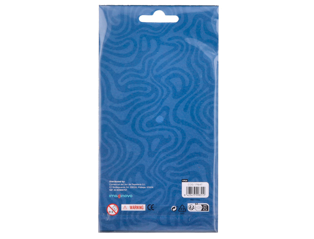 PEGATINAS IMAGINOVO LUMINOSAS ASTRONAUTAS CON RELIEVE 250X145 MM EN BLISTER