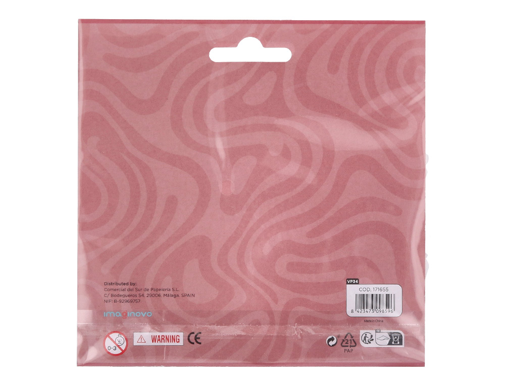 PEGATINAS IMAGINOVO GOOD VIBES DISEÑOS SURTIDOS PARA ORDENADOR 145X140 MM EN BLISTER