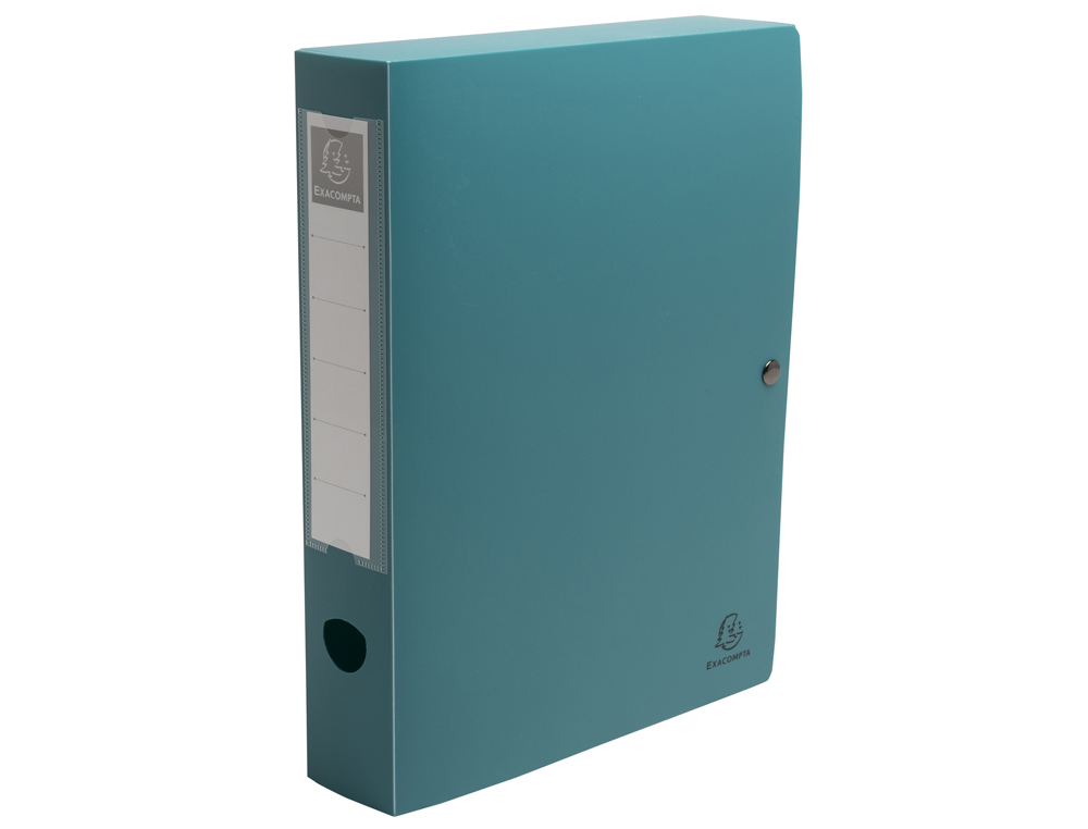 CARPETA DE PROYECTO EXACOMPTA SKANDI POLIPROPILENO RECICLADO DIN A4 LOMO 60MM CIERRE CON PRESION COLORES