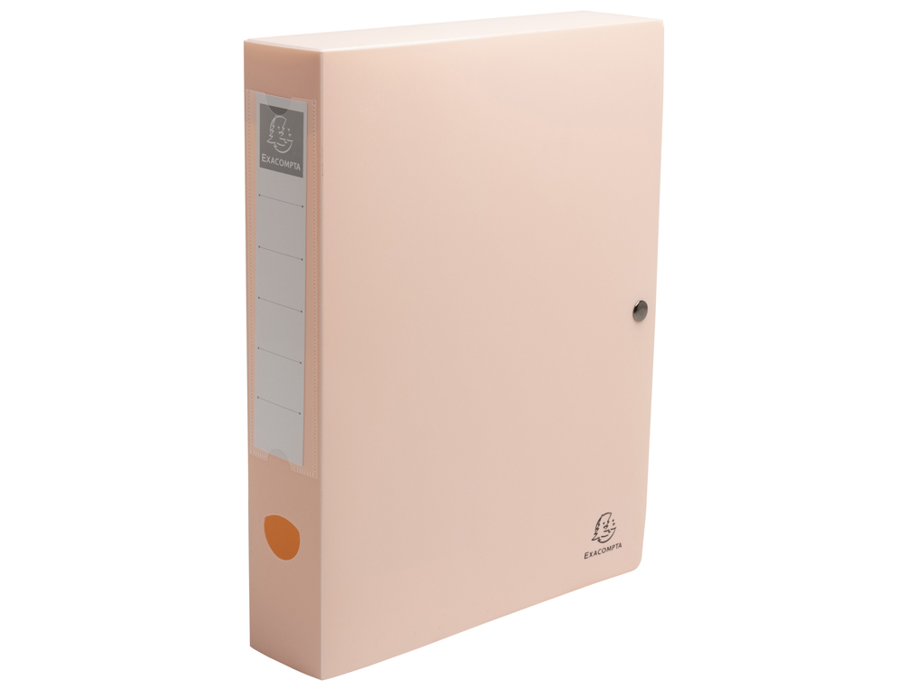 CARPETA DE PROYECTO EXACOMPTA SKANDI POLIPROPILENO RECICLADO DIN A4 LOMO 60MM CIERRE CON PRESION COLORES