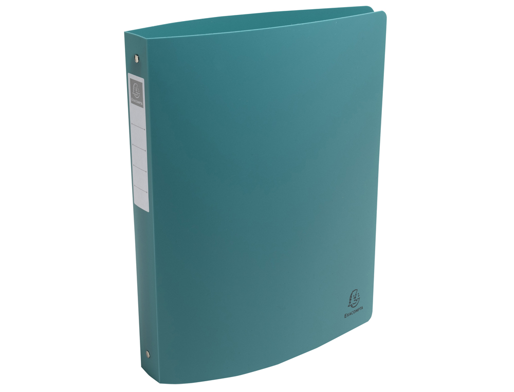 CARPETA DE 4 ANILLAS 30 MM EXACOMPTA SKANDI DIN A4+ POLIPROPILENO RECICLADO COLORES SURTIDOS