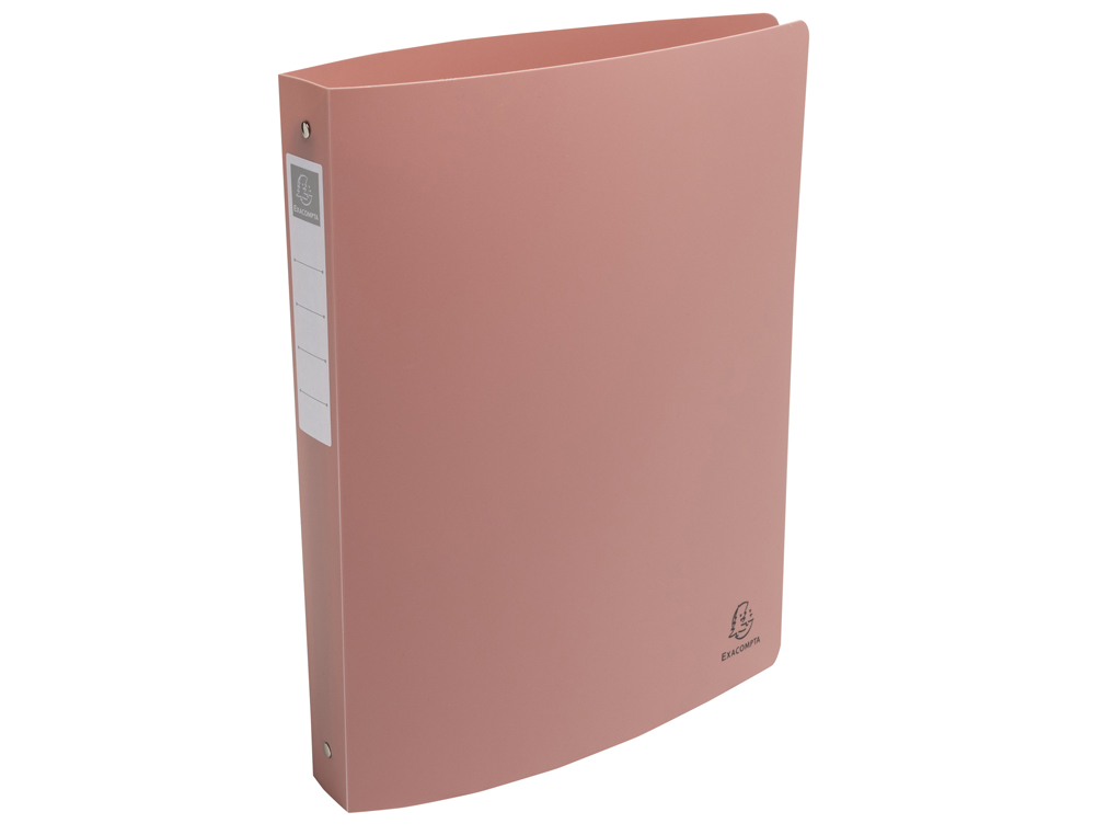 CARPETA DE 4 ANILLAS 30 MM EXACOMPTA SKANDI DIN A4+ POLIPROPILENO RECICLADO COLORES SURTIDOS