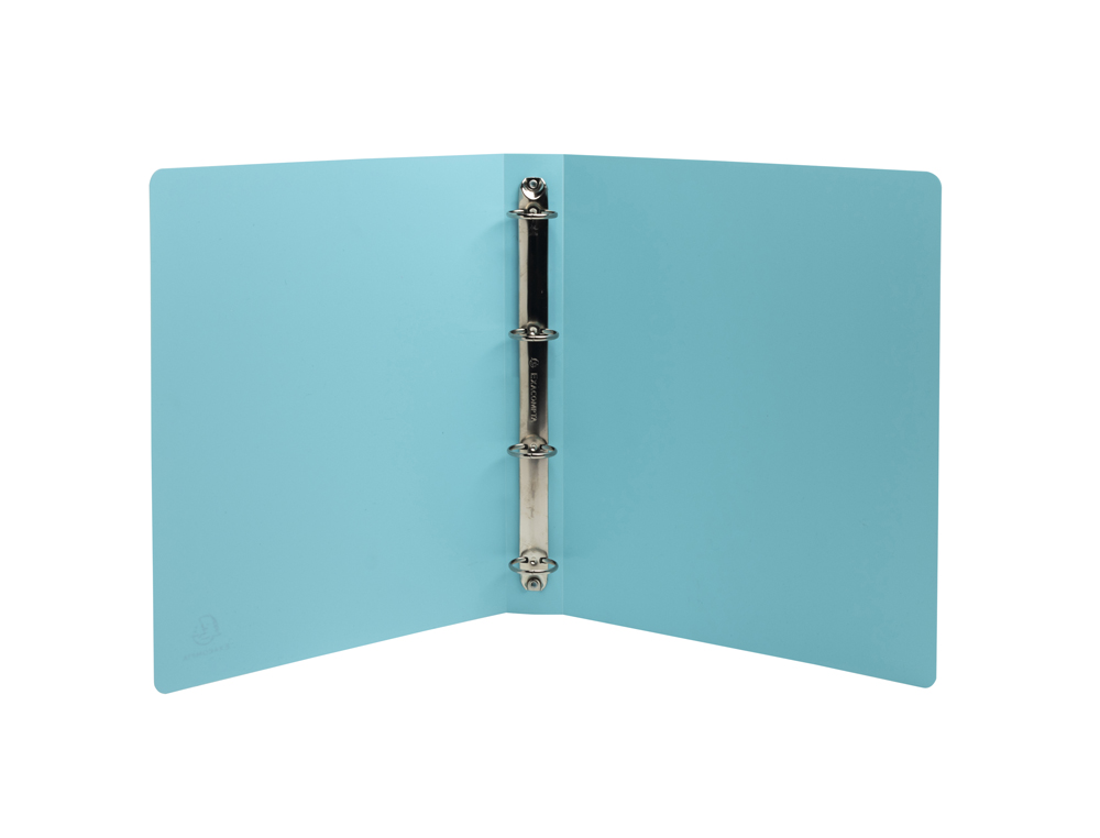 CARPETA DE 4 ANILLAS 30 MM EXACOMPTA SKANDI DIN A4+ POLIPROPILENO RECICLADO COLORES SURTIDOS