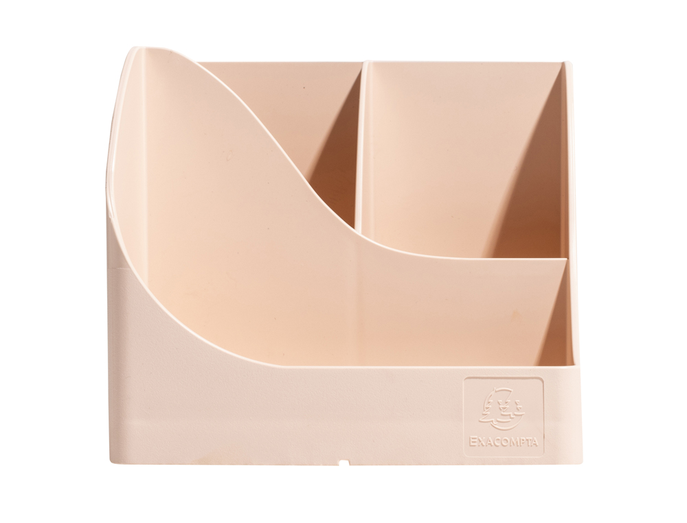 ORGANIZADOR DE SOBREMESA EXACOMPTA SKANDI COLOR NUDE 155X119X109 MM