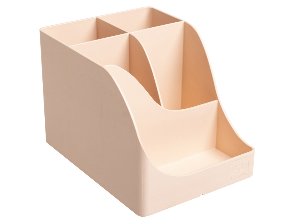 ORGANIZADOR DE SOBREMESA EXACOMPTA SKANDI COLOR NUDE 155X119X109 MM