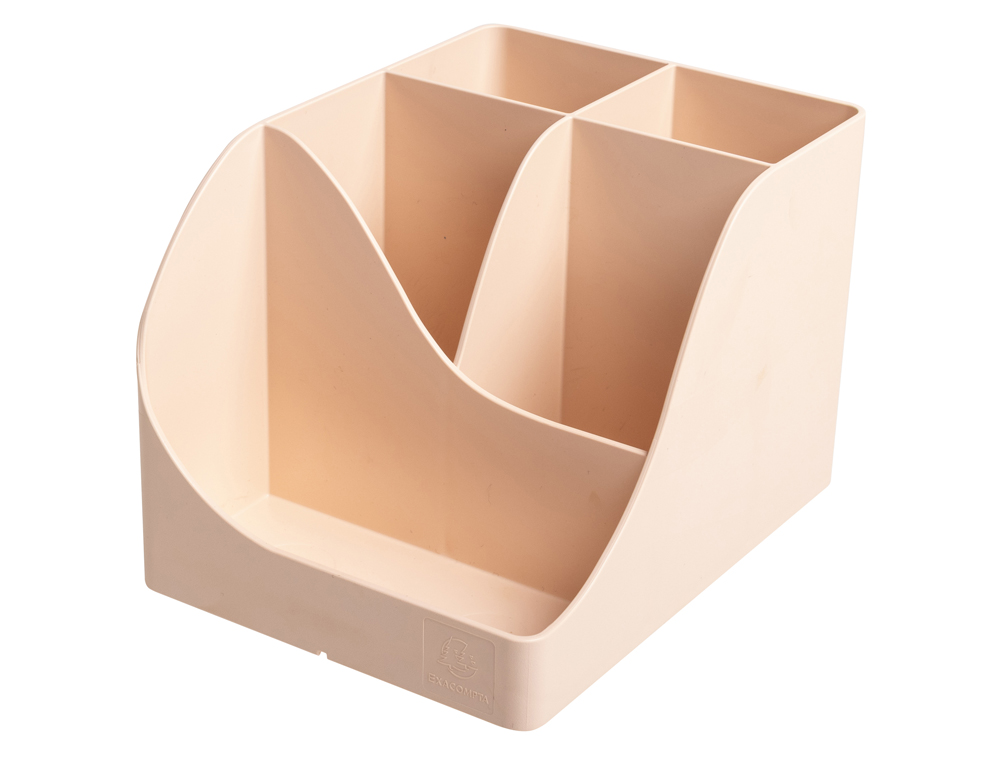 ORGANIZADOR DE SOBREMESA EXACOMPTA SKANDI COLOR NUDE 155X119X109 MM
