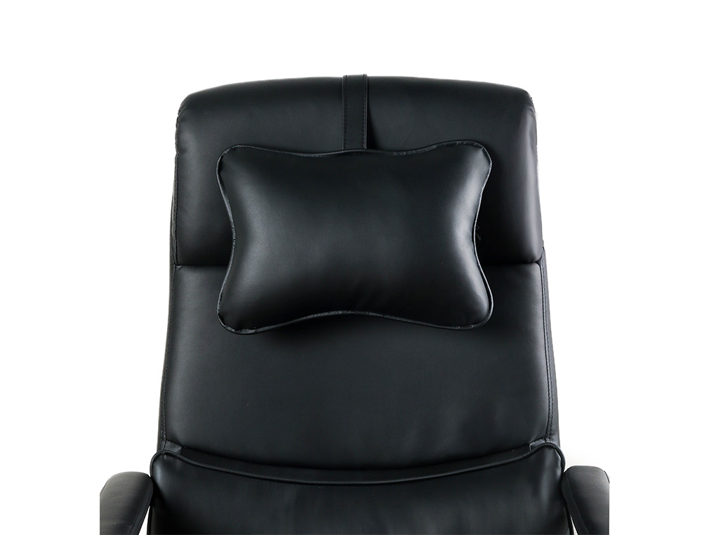SILLA Q-CONNECT DIRECCION RAVENNA SIMIL PIEL BASE METALICA ALT MAX 1300 ANC 670 PROF 730 MM RUEDAS PREMIUM