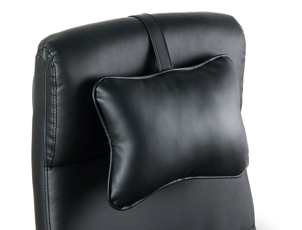 SILLA Q-CONNECT DIRECCION RAVENNA SIMIL PIEL BASE METALICA ALT MAX 1300 ANC 670 PROF 730 MM RUEDAS PREMIUM