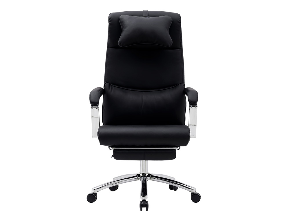 SILLA Q-CONNECT DIRECCION RAVENNA SIMIL PIEL BASE METALICA ALT MAX 1300 ANC 670 PROF 730 MM RUEDAS PREMIUM