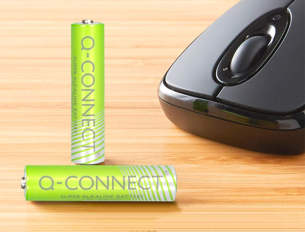 PILA Q-CONNECT ALCALINA AAA BLISTER CON 12 UNIDADES