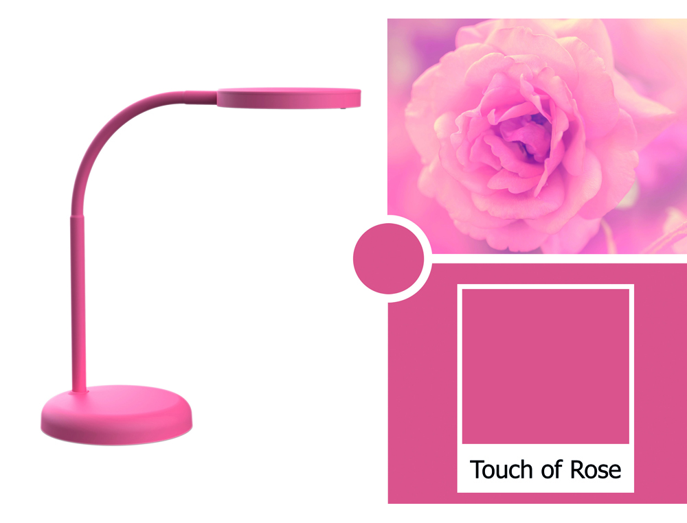 LAMPARA DE ESCRITORIO MAUL LED JOY COLOR ROSA 137X335X358 MM