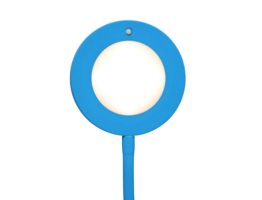 LAMPARA DE ESCRITORIO MAUL LED JOY COLOR AZUL 137X335X358 MM