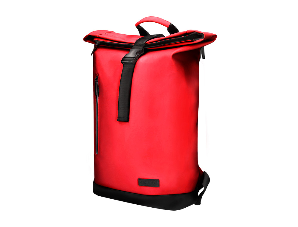 MOCHILA ANTARTIK ROLL PACK WATERPROOF ENROLLABLE GRAN CAPACIDAD GRANATE 480X130X280 MM