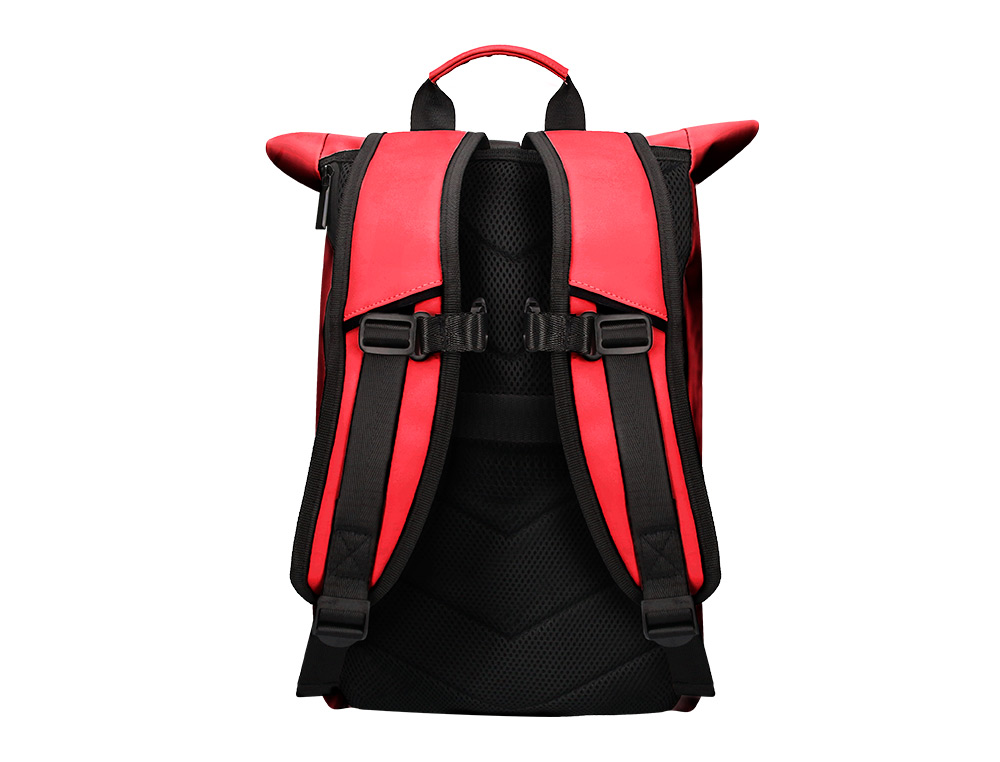 MOCHILA ANTARTIK ROLL PACK WATERPROOF ENROLLABLE GRAN CAPACIDAD GRANATE 480X130X280 MM
