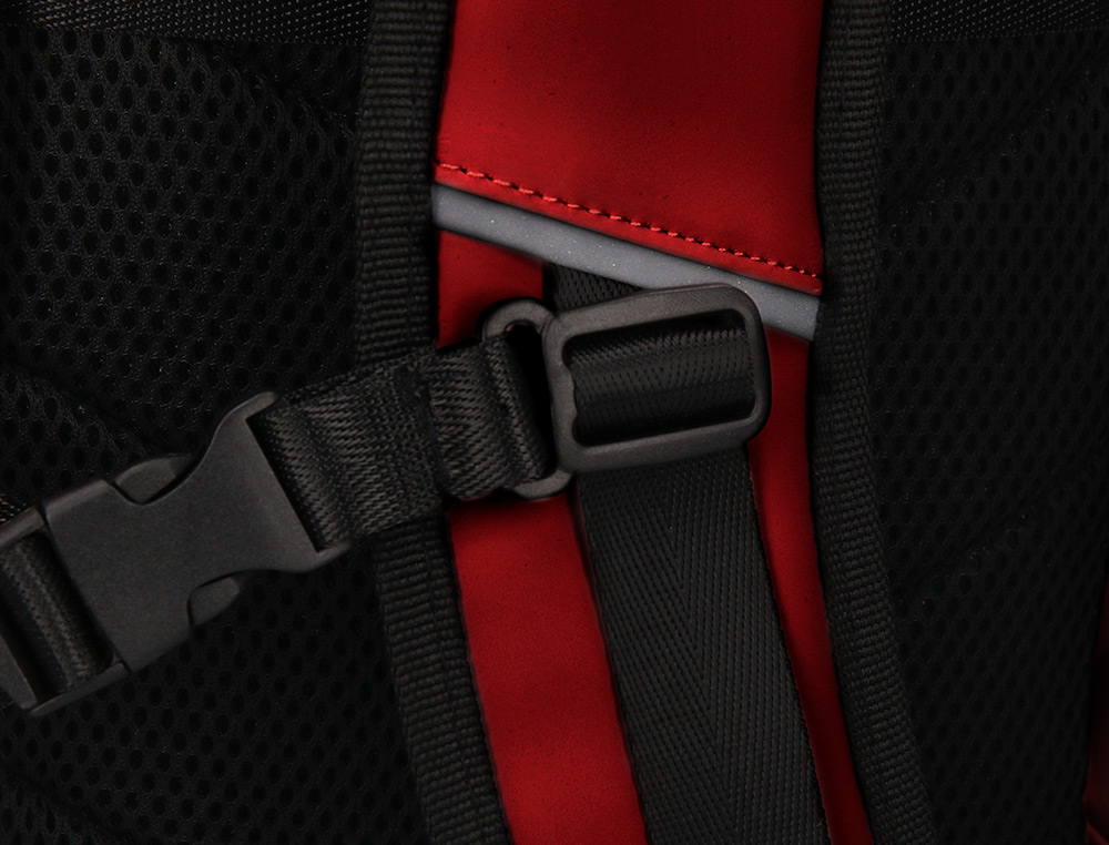 MOCHILA ANTARTIK ROLL PACK WATERPROOF ENROLLABLE GRAN CAPACIDAD GRANATE 480X130X280 MM