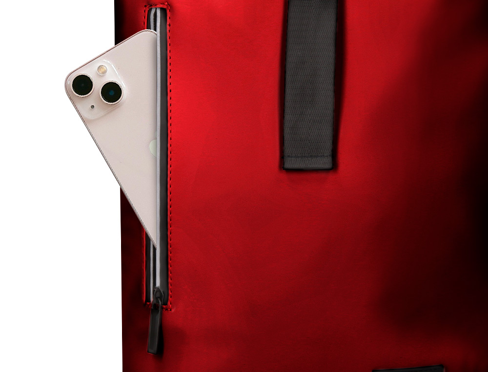 MOCHILA ANTARTIK ROLL PACK WATERPROOF ENROLLABLE GRAN CAPACIDAD GRANATE 480X130X280 MM