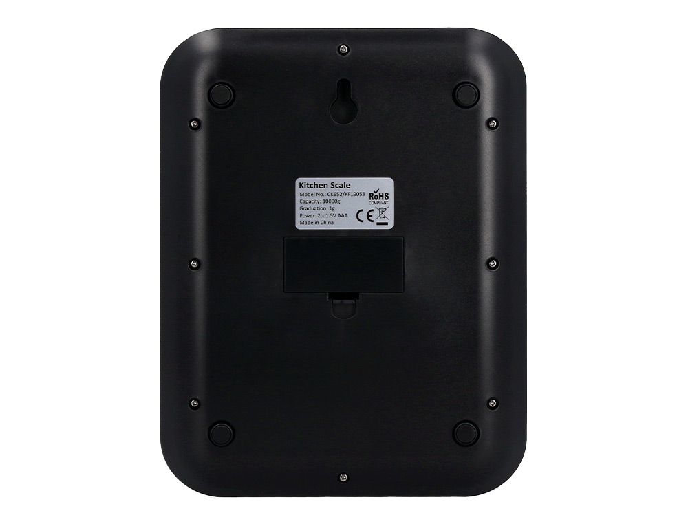 BASCULA PRECISION Q-CONNECT DIGITAL CON PANTALLA LCD PRECISION 1 GR CAPACIDAD DE 5 GR A 10 KG 215X165X16MM