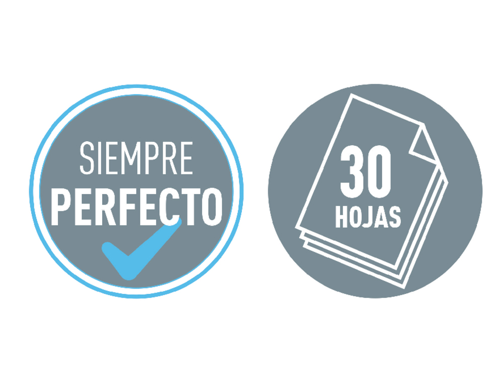 TALADRADOR PETRUS 85 RECYCLE NEGRO CAPACIDAD 25 HOJAS