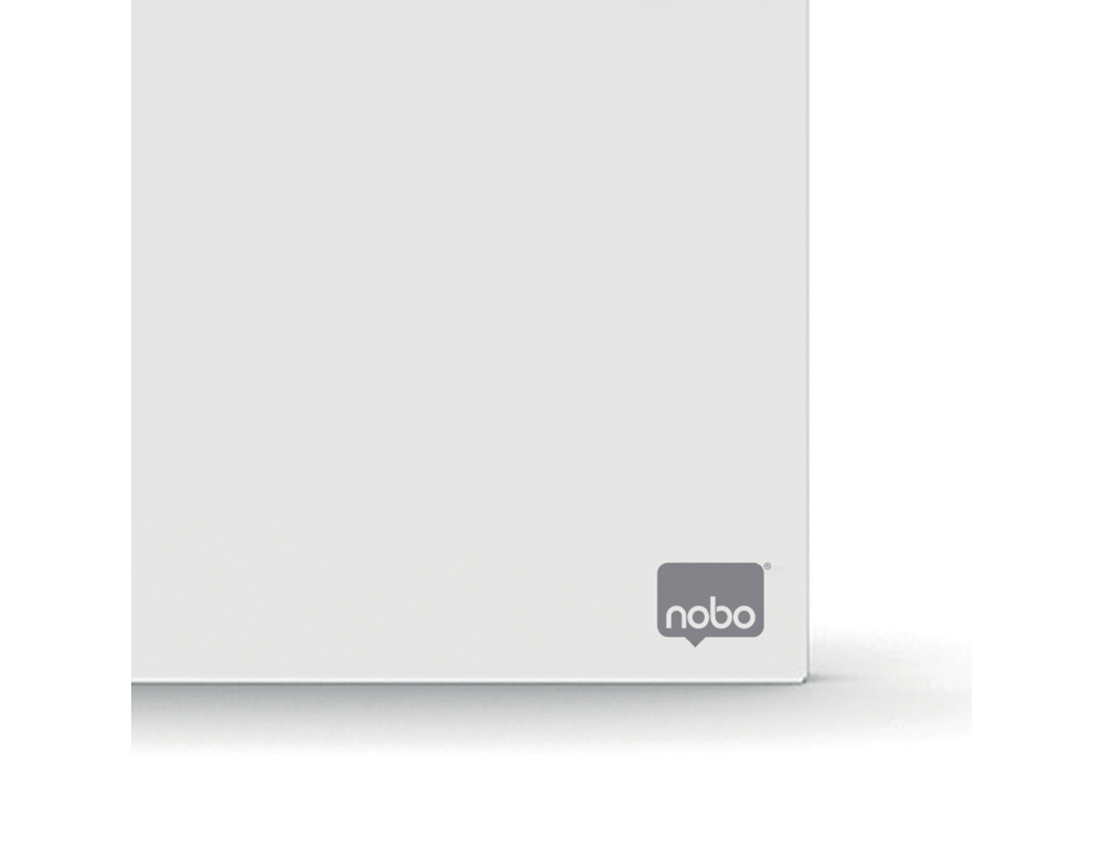 PIZARRA BLANCA NOBO INFINITY SIN MARCO ACERO LACADO MAGNETICO 900X600 MM