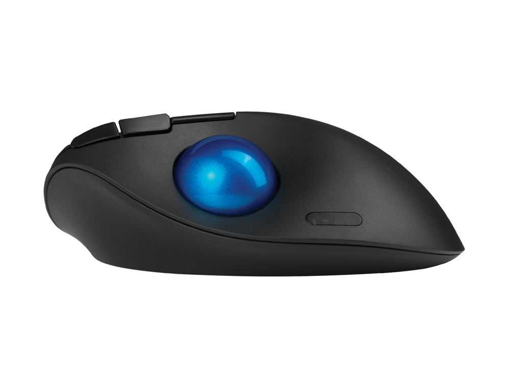 RATON KENSINGTON OPTICO TRACKBALL TB450 PRO FIT ERGO 1600 DPI INALAMBRICO COLOR NEGRO/AZUL