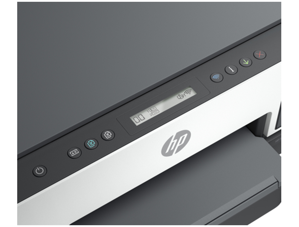 EQUIPO MULTIFUNCION HP SMART TANK 7005 INKJET A4 WIFI 20PPM NEGRO 16PPM COLOR ESCANER COPIA IMPRESORA FAX