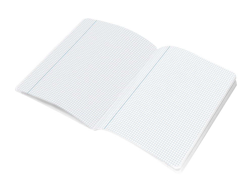 LIBRETA LIDERPAPEL SMART A5 PLUS 16 HOJAS 75G/M2 CUADRO 4MM CON MARGEN