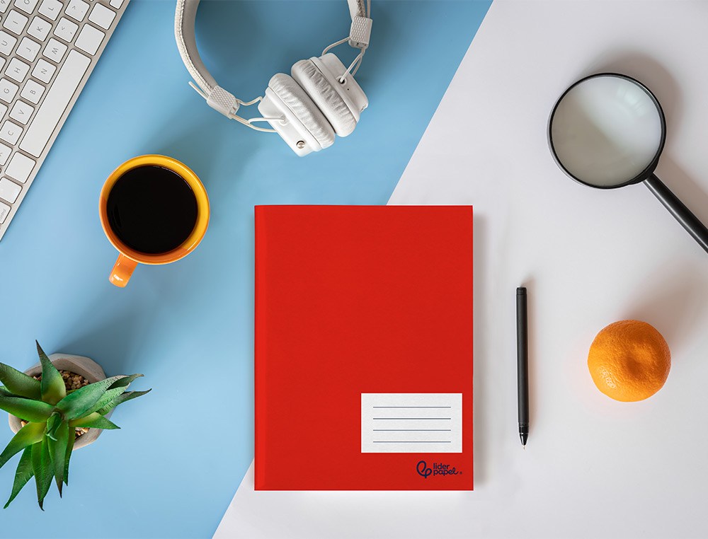 LIBRETA LIDERPAPEL SMART A5 PLUS 16 HOJAS 75G/M2 CUADRO 4MM CON MARGEN