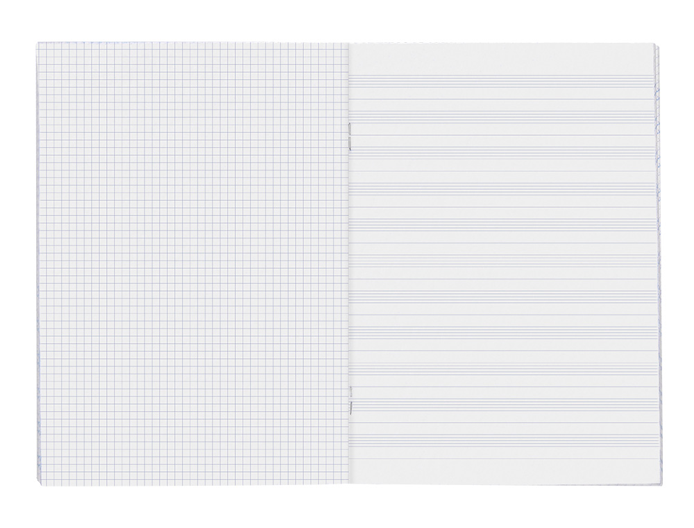 BLOC MUSICA Y CANTO LIDERPAPEL PENTAGRAMA INTERLINEADO 2 MM CUADRICULA 5MM DIN A4 24 HOJAS 100G/M2