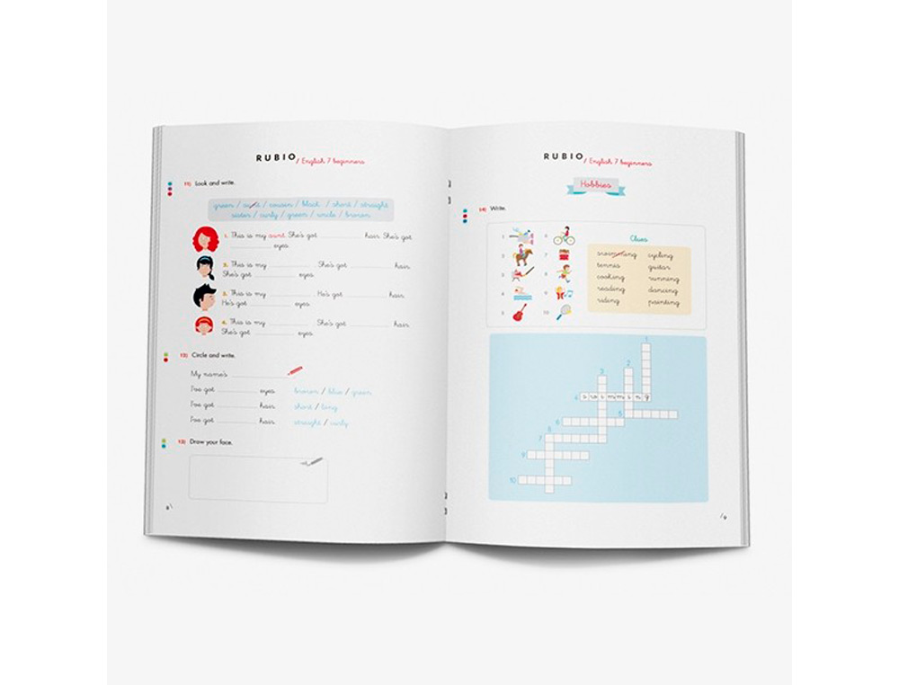 CUADERNO RUBIO ENGLISH 7 YEARS BEGINNERS