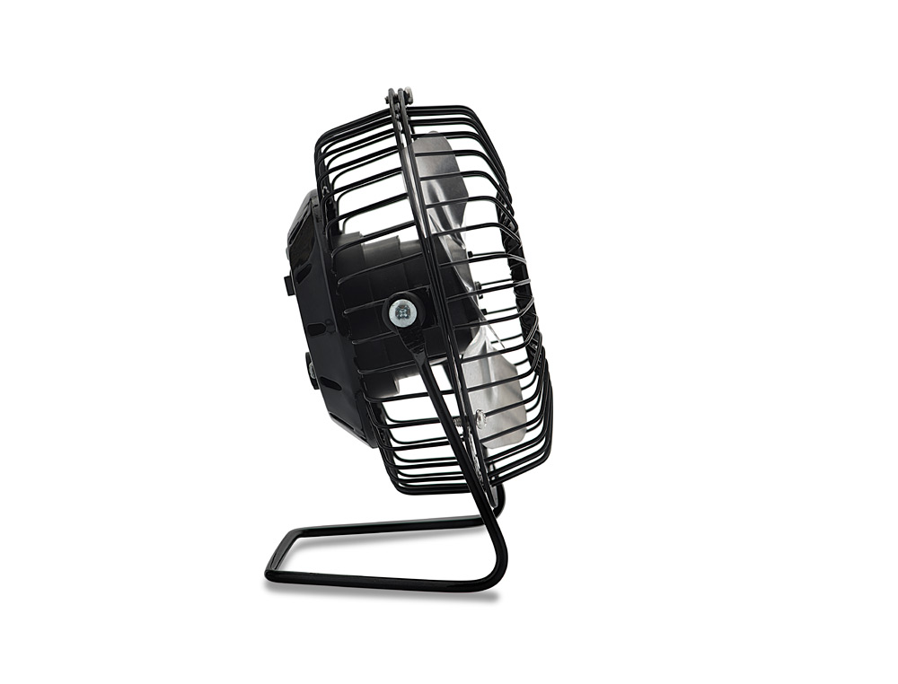 VENTILADOR SOBREMESA AVANT 3W DIAMETRO 100 MM ALIMENTACION USB LONGITUD CABLE 1 MT COLOR NEGRO