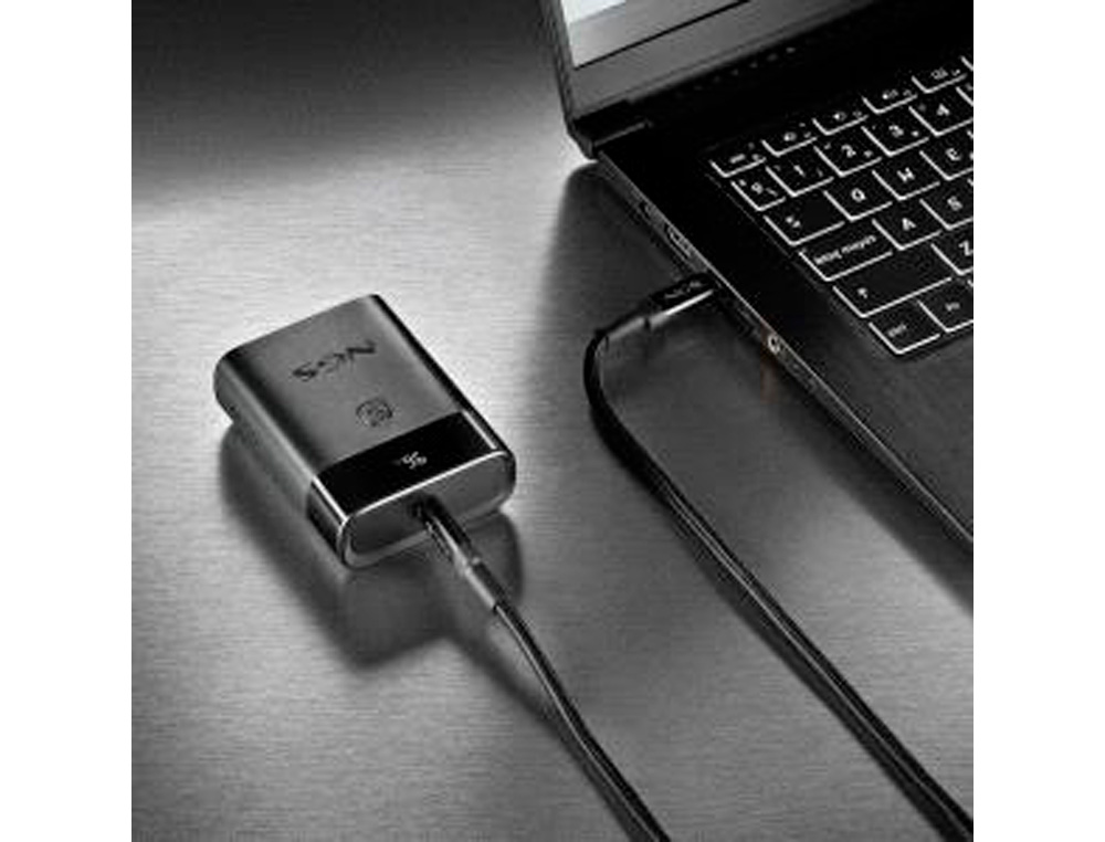 BATERIA EXTERNA NGS PARA PORTATIL CARGA RAPIDA 22,5W 10000 MAH 1XUSB-C 1XUSB-A