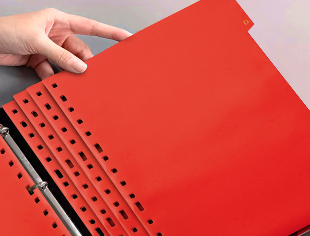 SEPARADOR LIDERPAPEL PLASTICO ALFABETICO A-Z CUARTO