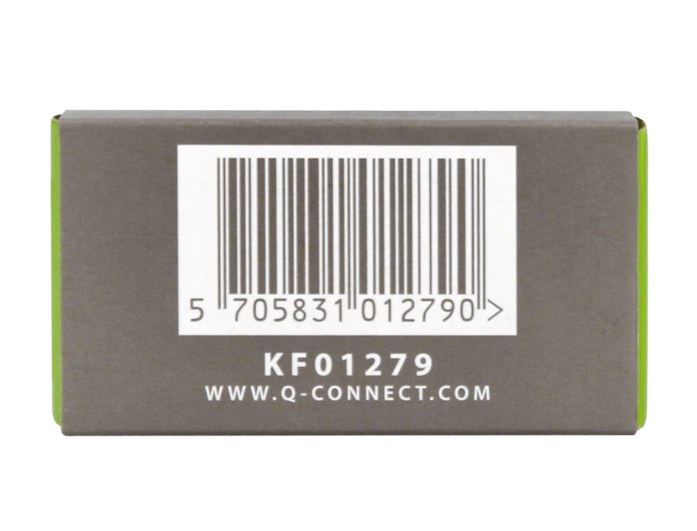 GRAPAS Q-CONNECT Nº 22/6 24/6 COBREADAS CAJA DE 1000 UNIDADES