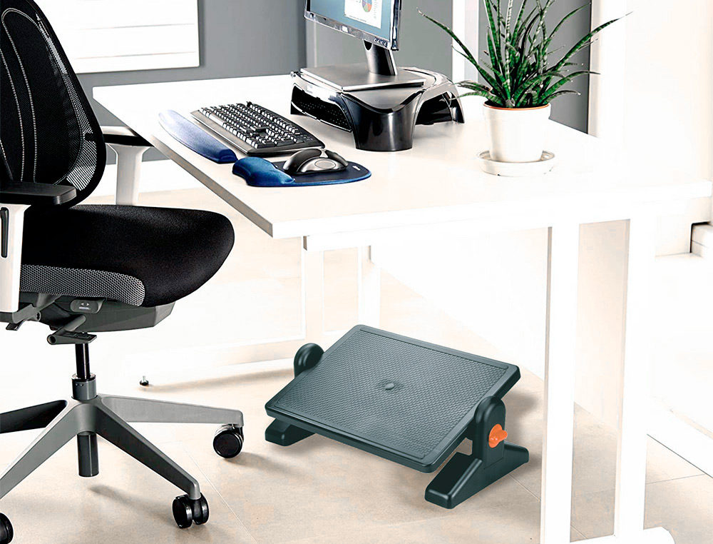 REPOSAPIES PLASTICO AJUSTABLE Q-CONNECT