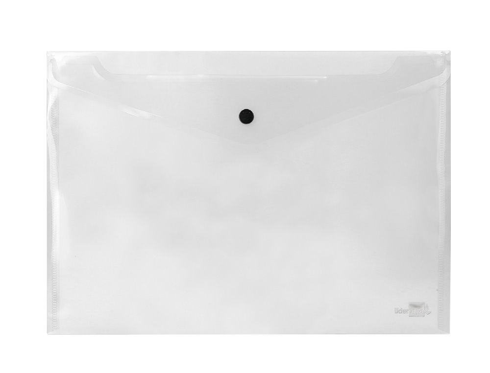 CARPETA LIDERPAPEL DOSSIER BROCHE 34044 POLIPROPILENO DIN A4 INCOLORA 50 HOJAS