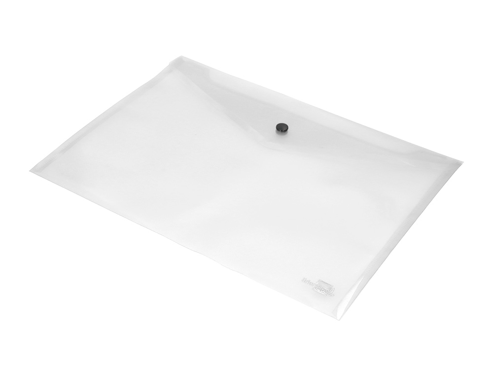 CARPETA LIDERPAPEL DOSSIER BROCHE 34044 POLIPROPILENO DIN A4 INCOLORA 50 HOJAS