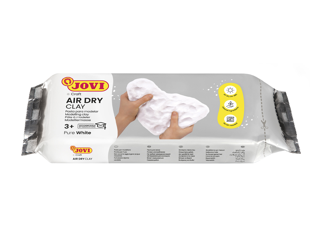 PASTA PARA MODELAR JOVI 500 GR COLOR BLANCO