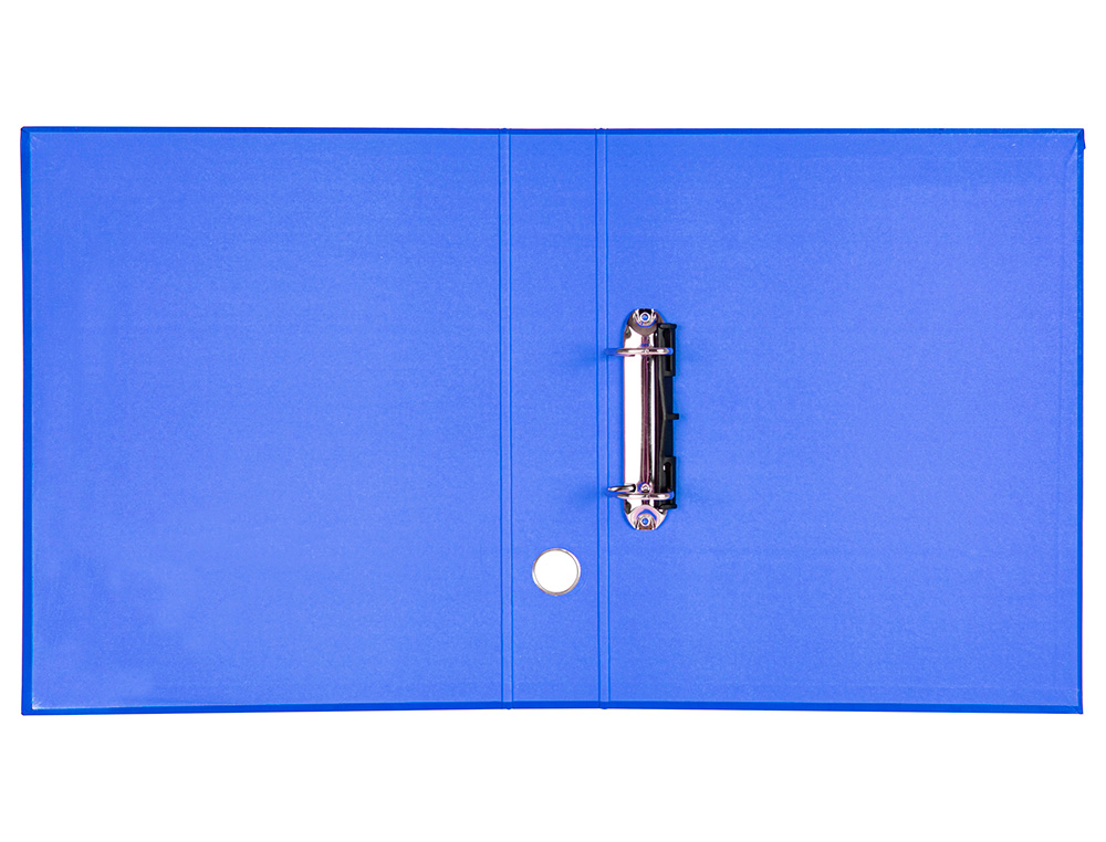 MODULO LIDERPAPEL 3 ARCHIVADORES FOLIO 2 ANILLAS MIXTAS 40MM AZUL