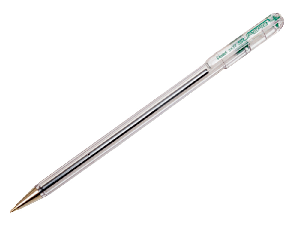 BOLIGRAFO PENTEL BK-77 D VERDE